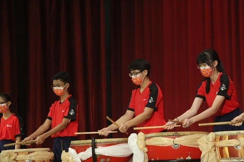 Live Streaming of our Chinese Orchestra Percussion Ensemble